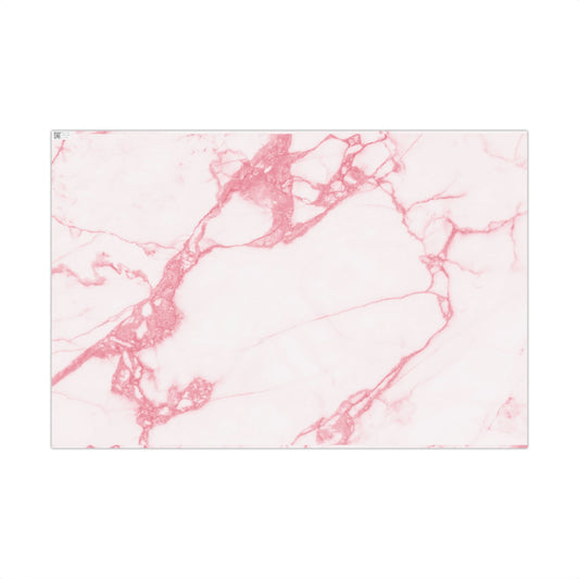 Pink Marble Wrapping Paper