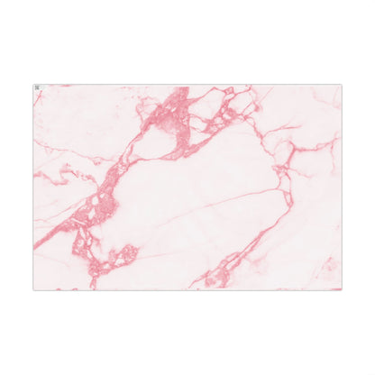 Pink Marble Wrapping Paper