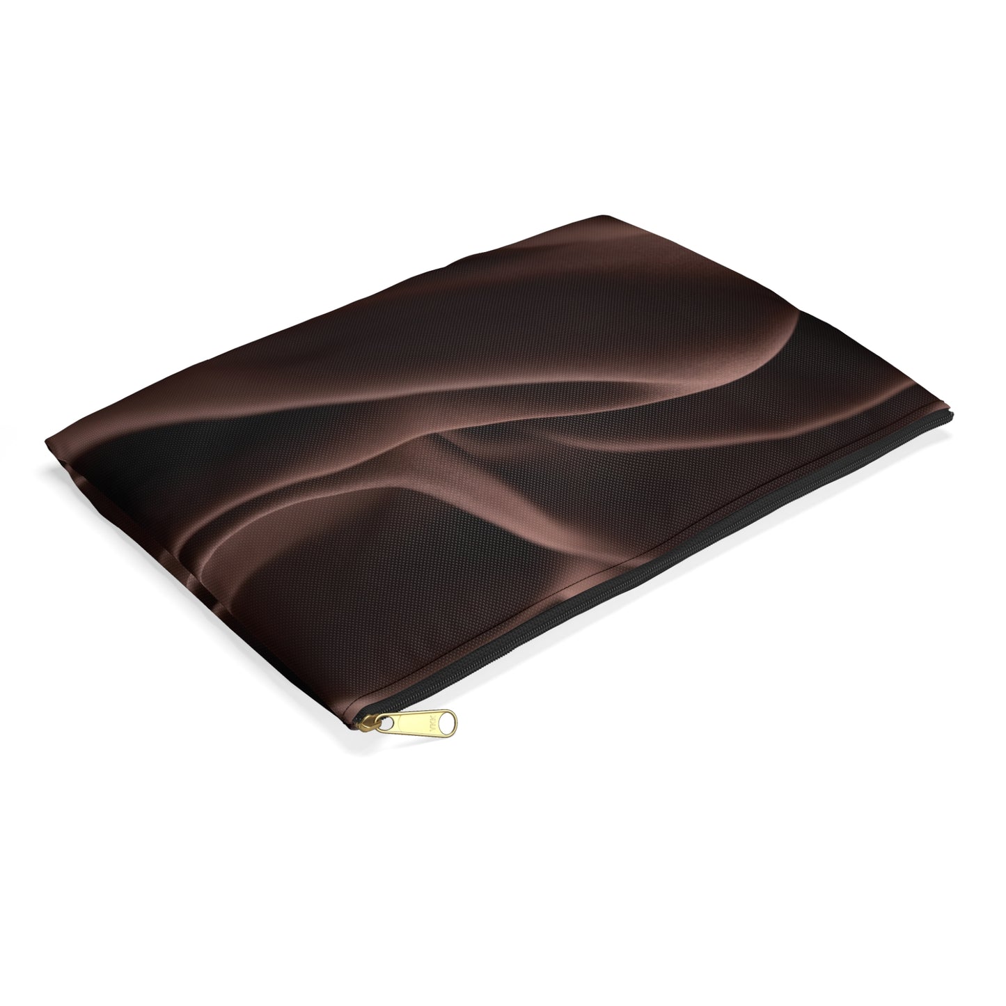 Chocolate Silk Print Accessory Pouch | Elevated Everyday