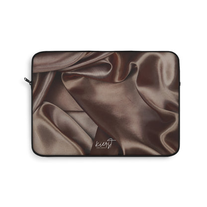 Chocolate Silk Print Laptop Sleeve