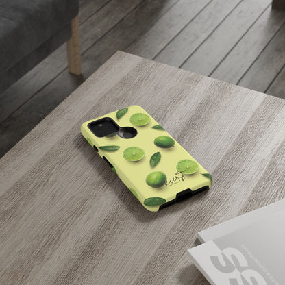 Limes Google Pixel Case | Fresh Citrus Energy, Made Sophisticated