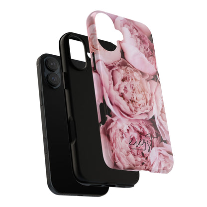 Pink Peonies iPhone Case | Soft Florals Meet Luxe Protection