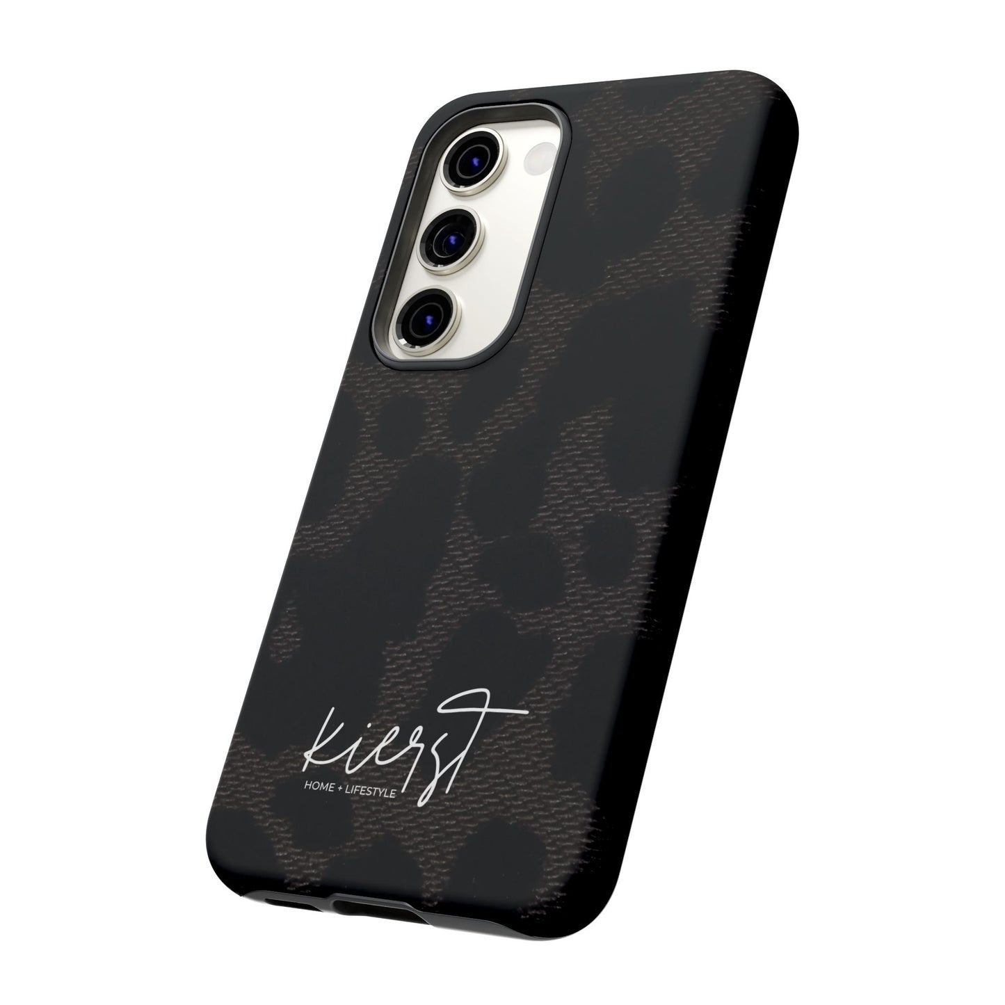 Black Leopard Samsung Galaxy Phone Case