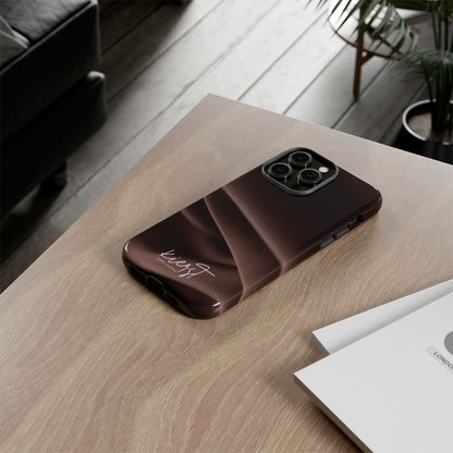 Chocolate Silk Print iPhone Case | Designed to Stand Out