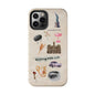 Vintage Stickers iPhone Case