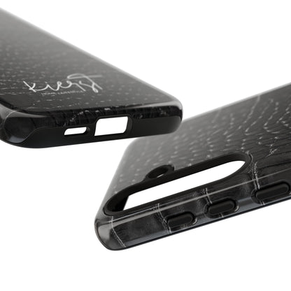 Black Alligator Print Samsung Galaxy Case | Refined Impact, Bold Simplicity