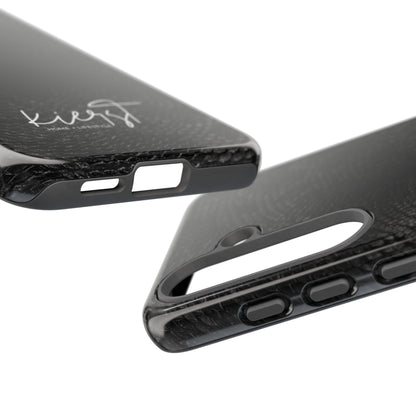 Black + Grey Snake Print Samsung Galaxy Phone Case