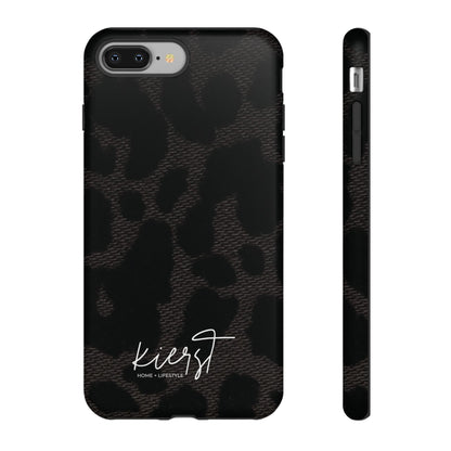 Black Leopard iPhone Case