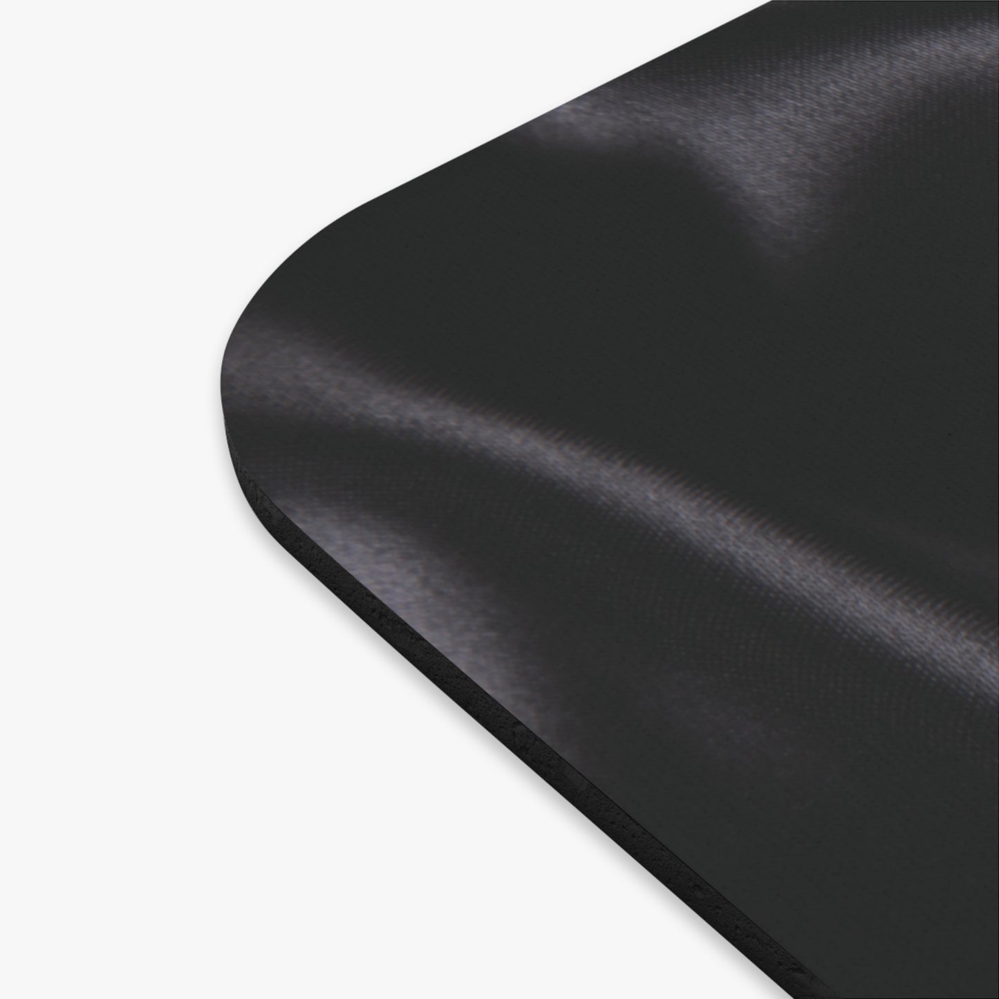 Black Silk Print Mouse Pad