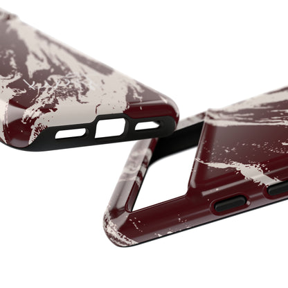 Cream Marble on Signature Velvet Noir Google Pixel Phone Case