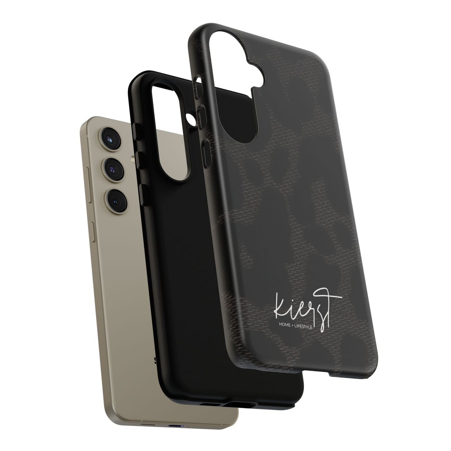 Black Leopard Samsung Galaxy Phone Case