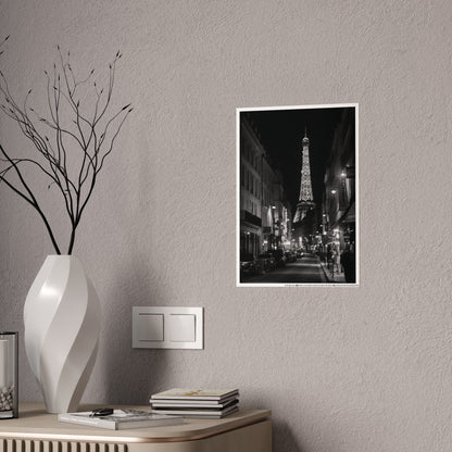 Dreaming of Paris Black & White Gloss Posters