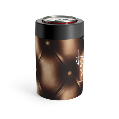 Bronze Tufted Can Holder | Classic & Confident