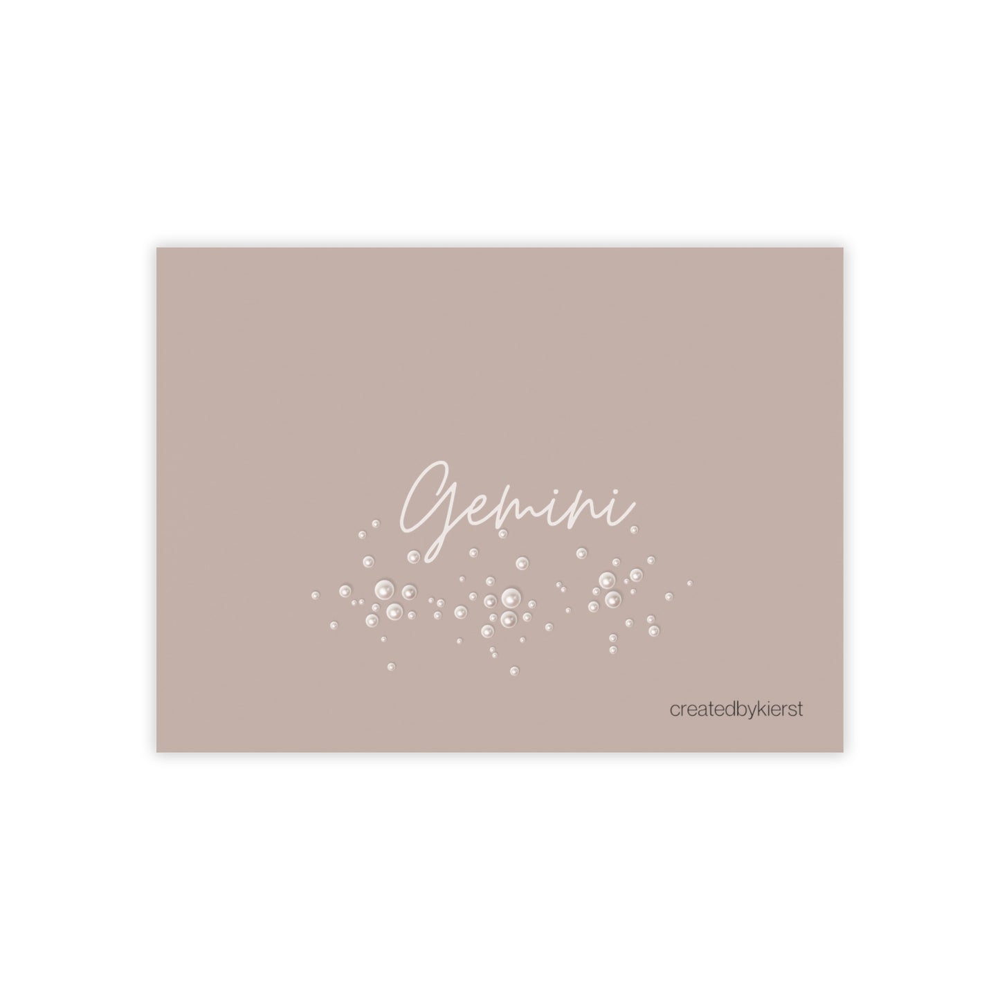 Gemini and Pearls Post-it® Note Pads