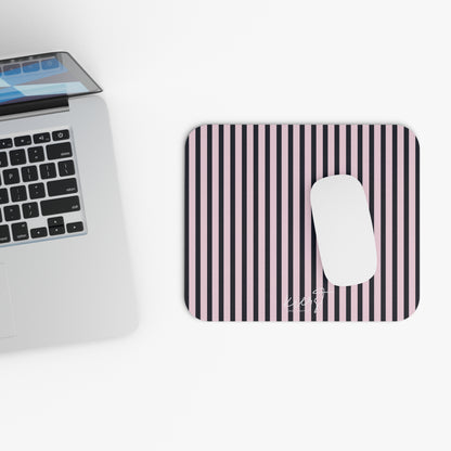 Signature Pink + Signature Storm Stripe Mouse Pad