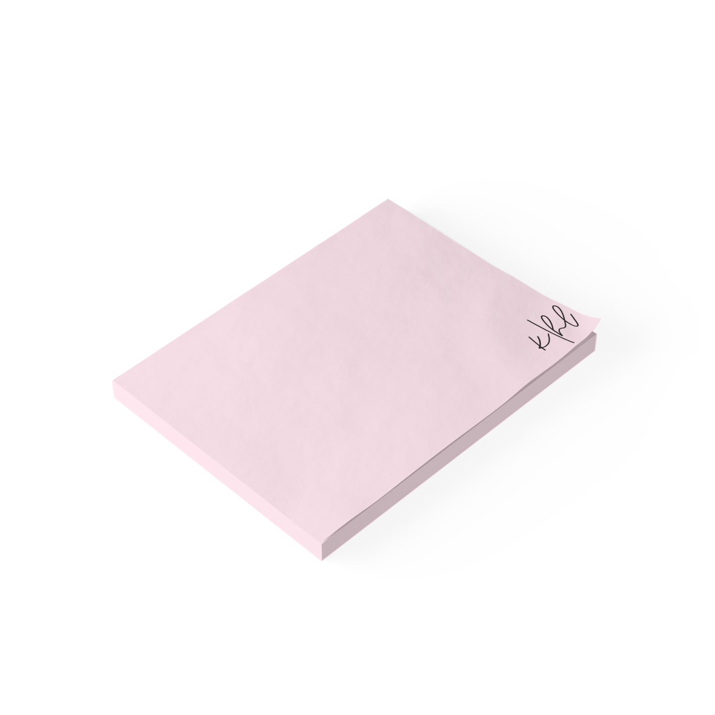 Signature Pink Post-it® Note Pad | Soft Blush Pink Sticky Notes for Everyday Luxury