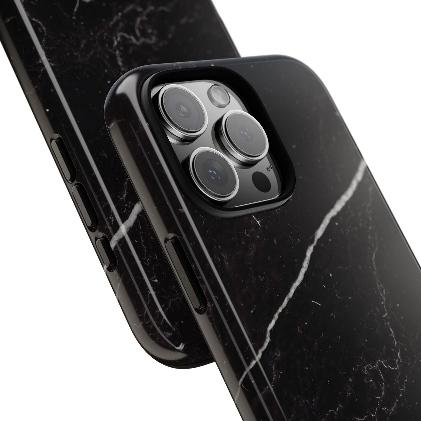 Black Marble iPhone Case