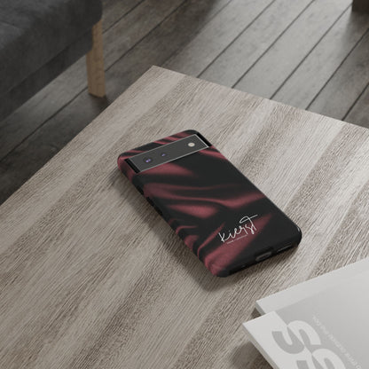 Signature Velvet Noir Silk Print Google Pixel Phone Case
