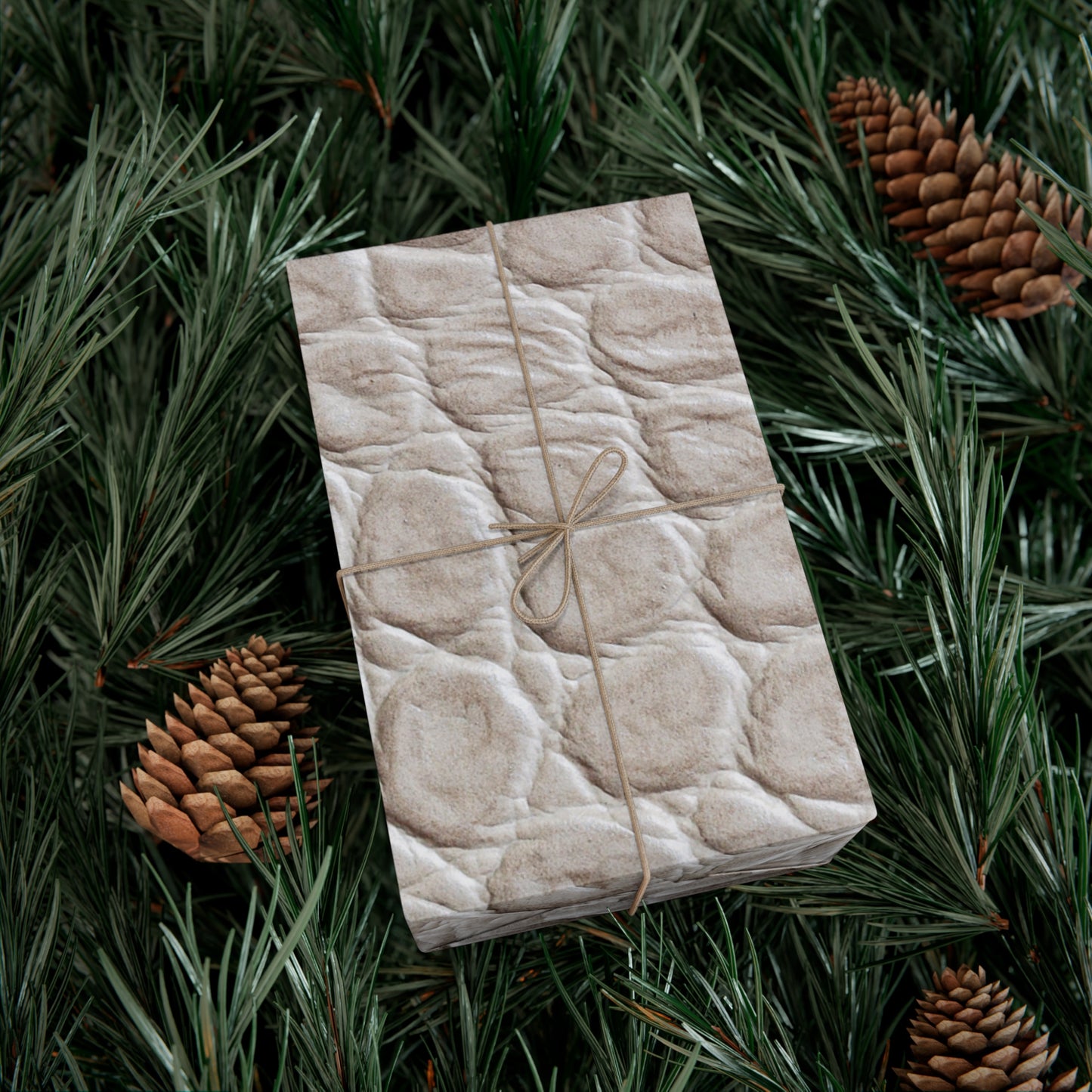 Cream Reptile Gift Wrapping Paper