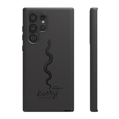 Long Black Snake Samsung Galaxy Phone Case | Power In The Subtleties