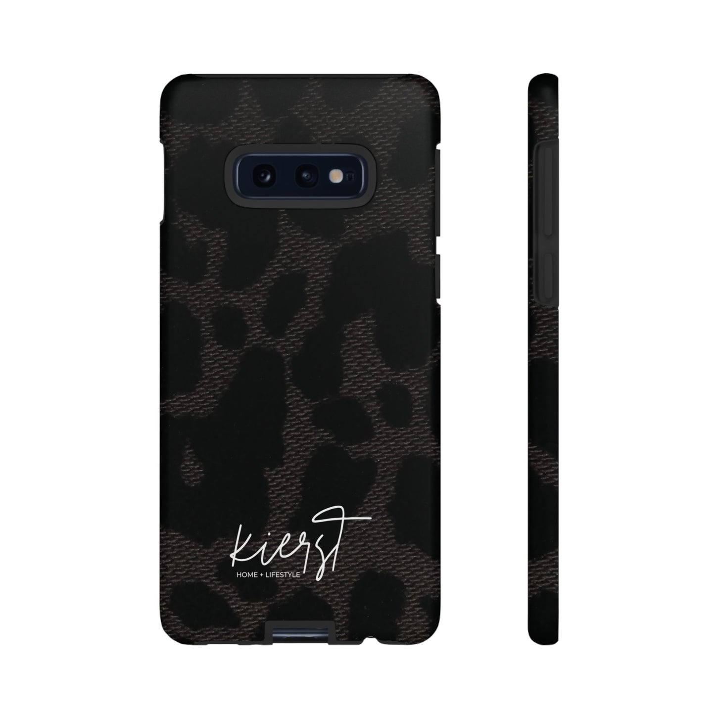 Black Leopard Samsung Galaxy Phone Case
