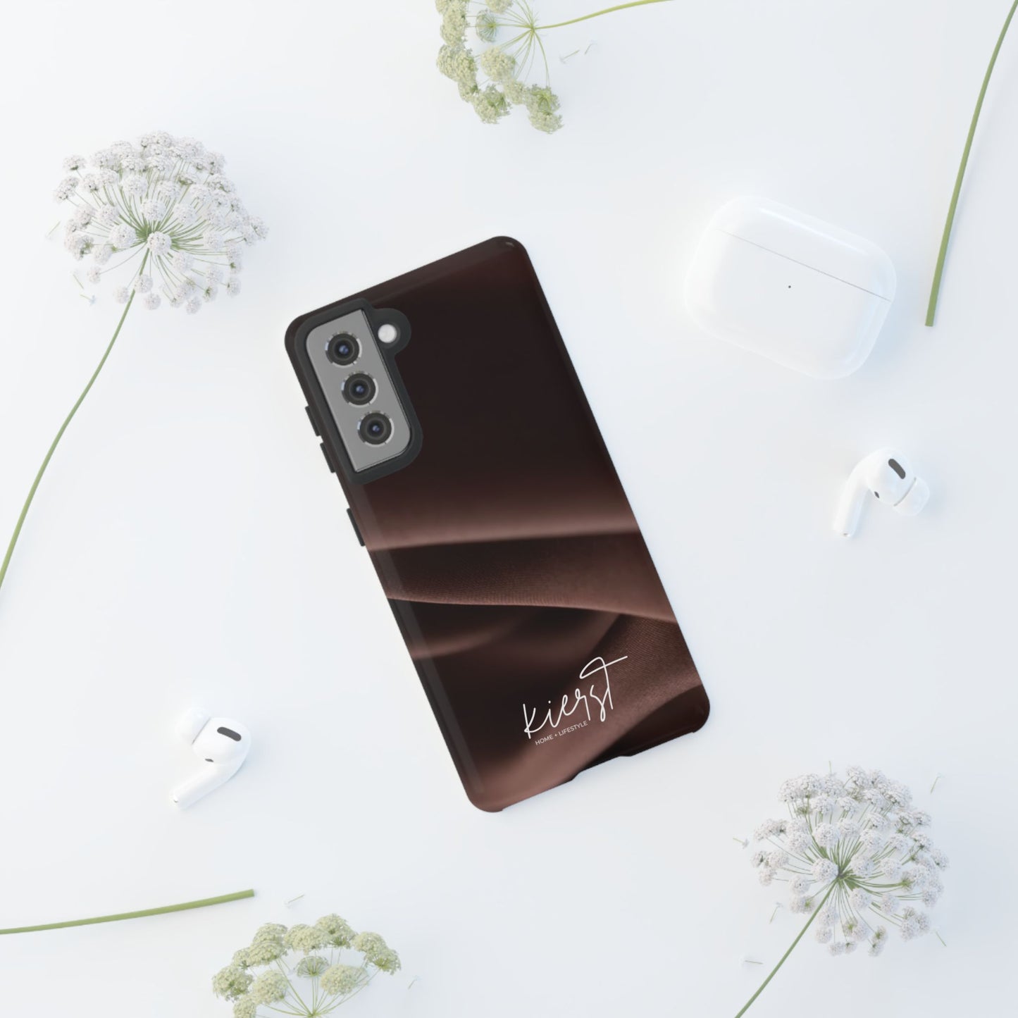 Chocolate Silk Print Samsung Galaxy Case | Bold. Luxe. Unapologetic.