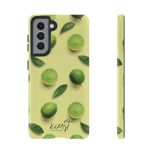 Limes Samsung Galaxy Phone Case | A Zesty Pop of Citrus and Style