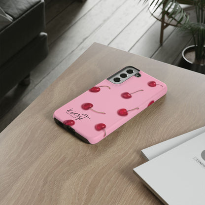Cherries Samsung Galaxy Phone Case | Sweet Meets Sophisticated in This Standout Cover