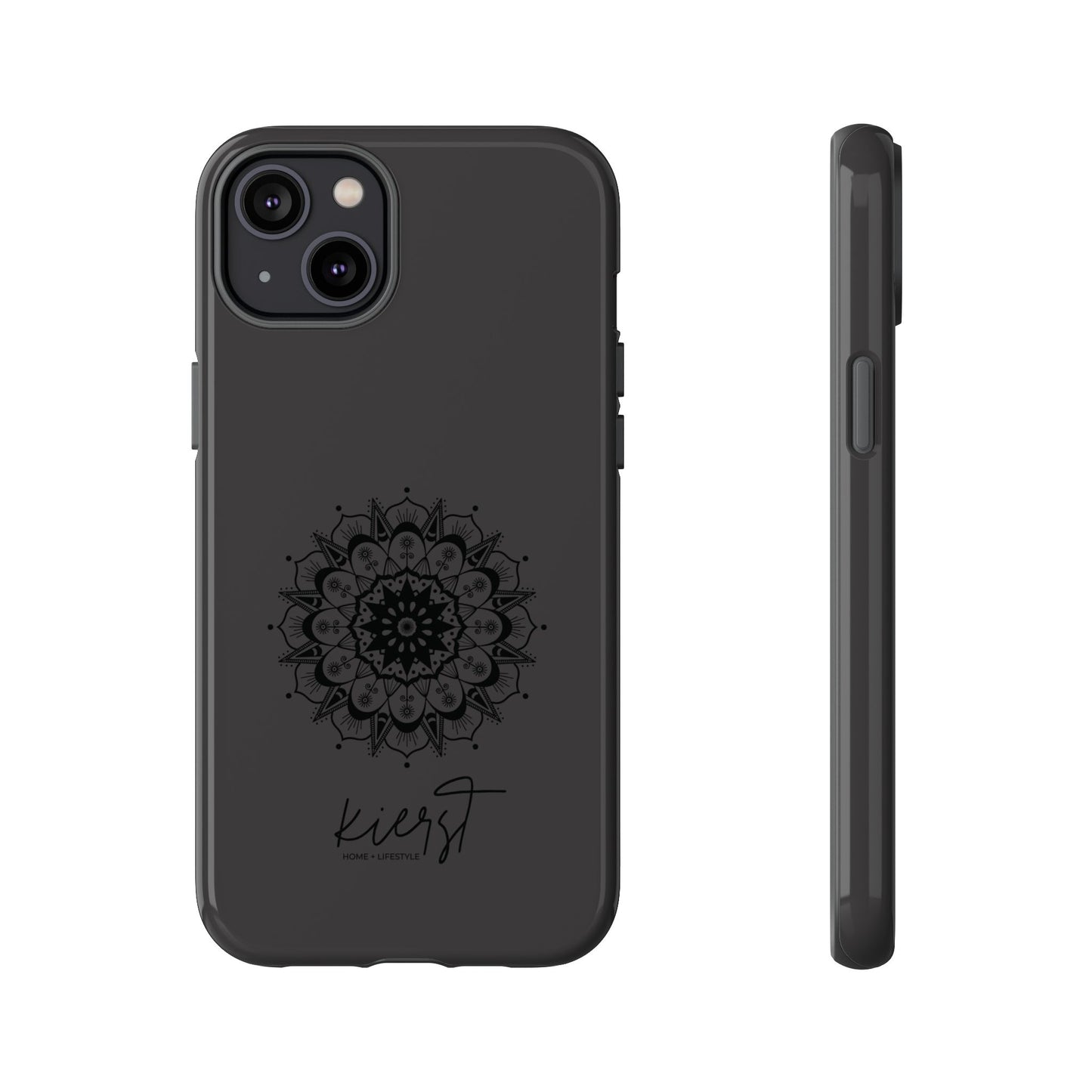 Black Mandala iPhone Case | Refined Calm in Every Curve