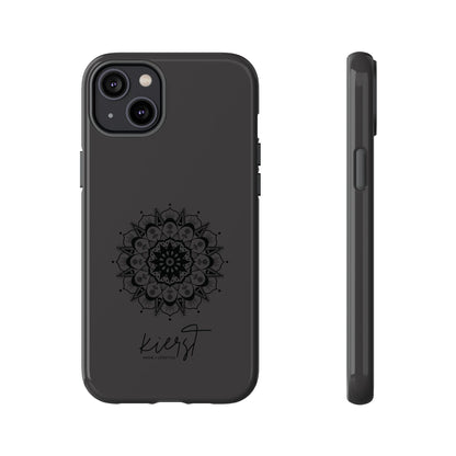 Black Mandala iPhone Case | Refined Calm in Every Curve