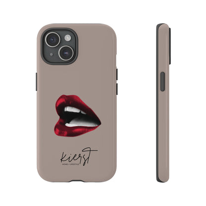 Retro Red Lips iPhone Case | Pop Art Meets Polished