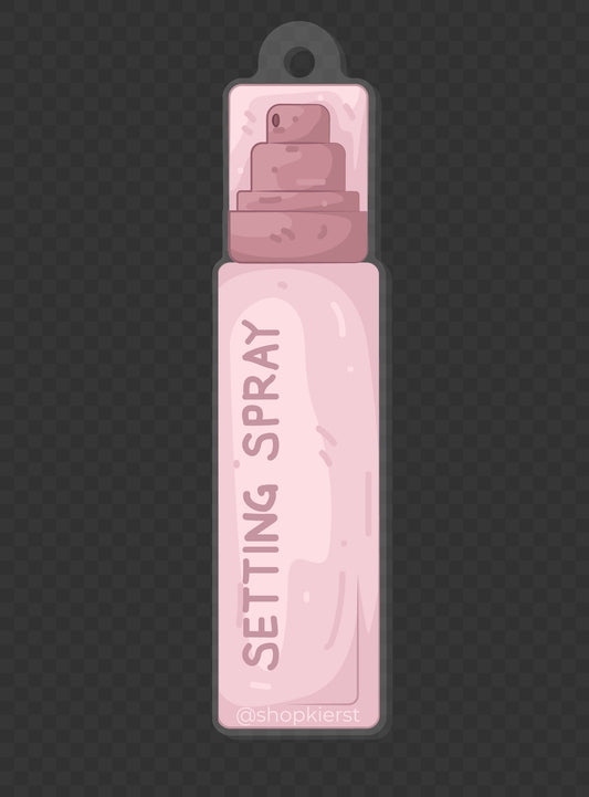 Setting Spray Ornament + Keychain