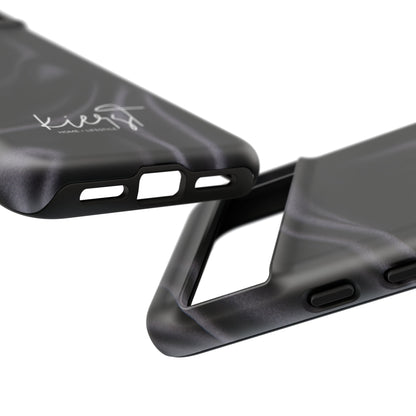 Black Silk Print Google Pixel Phone Case