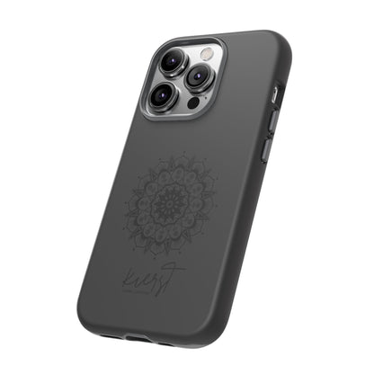 Black Mandala iPhone Case | Refined Calm in Every Curve