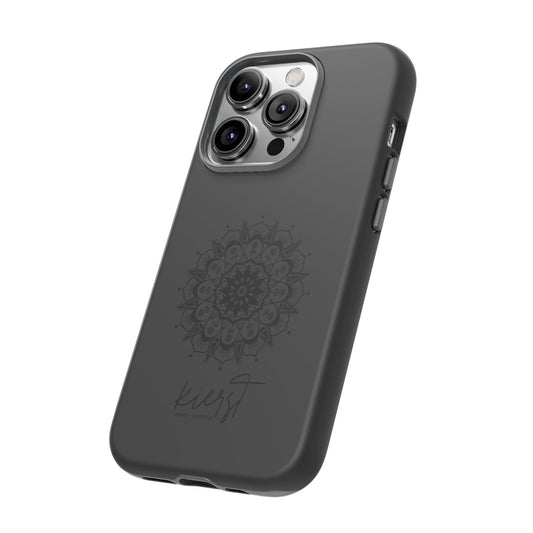 Black Mandala iPhone Case | Refined Calm in Every Curve