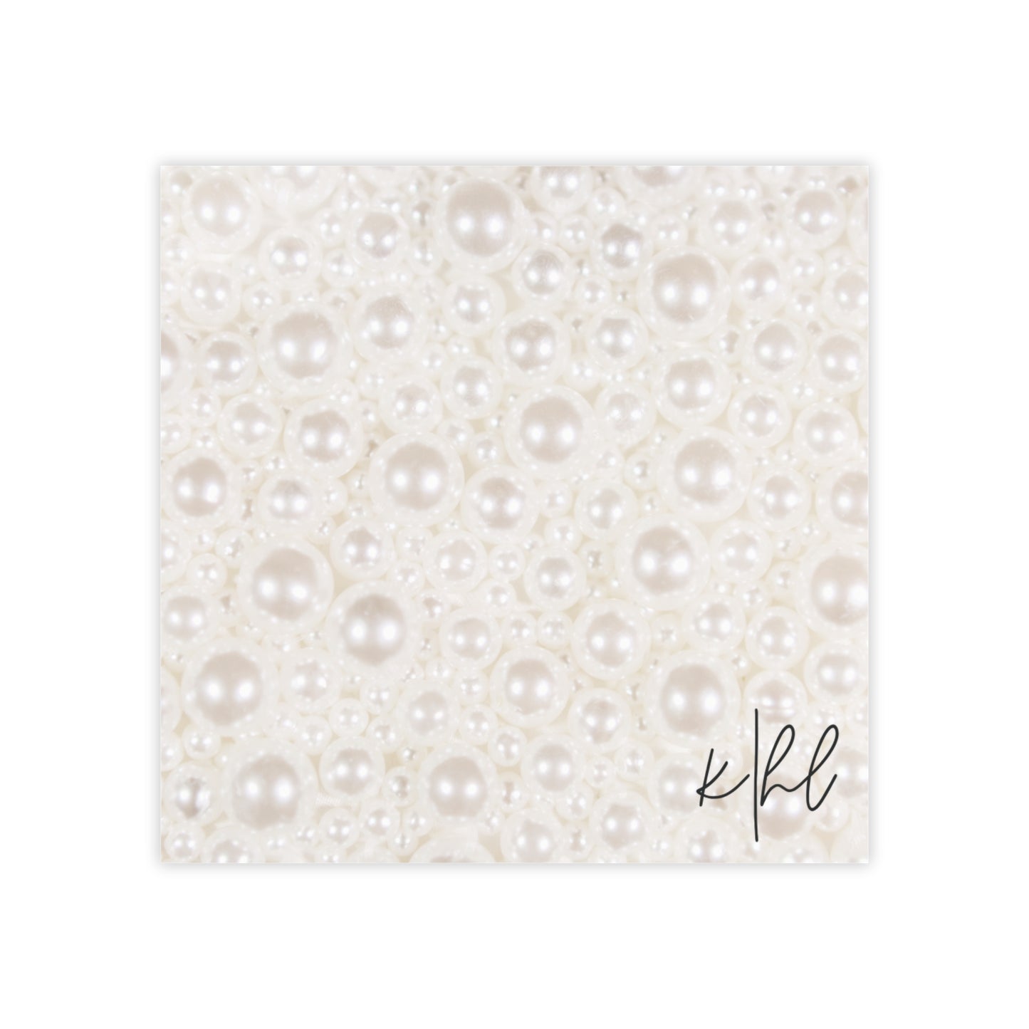 Various Pearls Post-it® Note Pad | Soft Ivory Sticky Notes with a Glamorous Luxe Touch