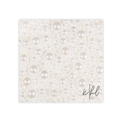 Various Pearls Post-it® Note Pad | Soft Ivory Sticky Notes with a Glamorous Luxe Touch