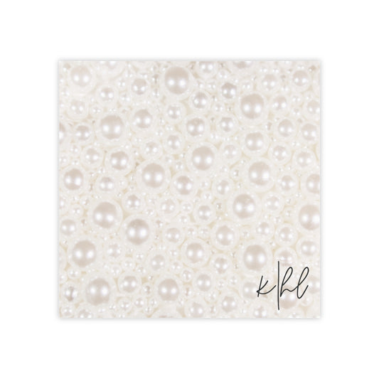 Various Pearls Post-it® Note Pad | Soft Ivory Sticky Notes with a Glamorous Luxe Touch