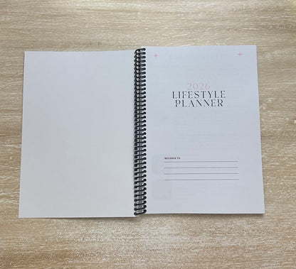 2026 Lifestyle Planner - Grey Snake