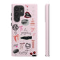 Pink Samsung Galaxy Phone Case - Edge of Romance