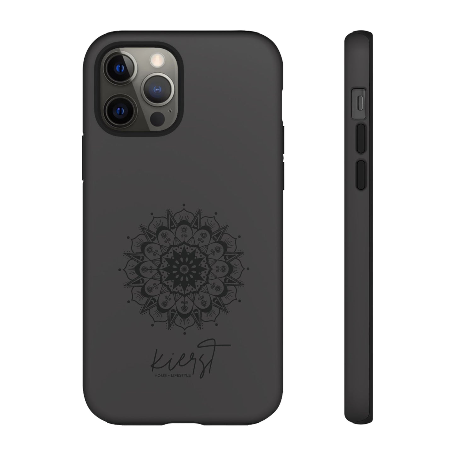 Black Mandala iPhone Case | Refined Calm in Every Curve