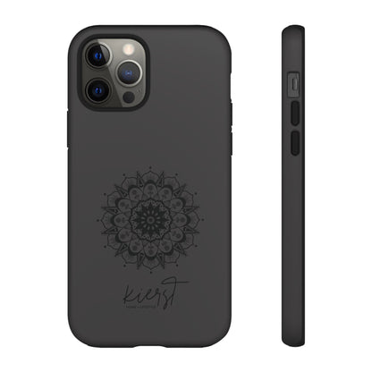 Black Mandala iPhone Case | Refined Calm in Every Curve