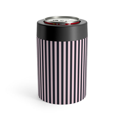 Signature Pink + Signature Storm Striped Can Holder