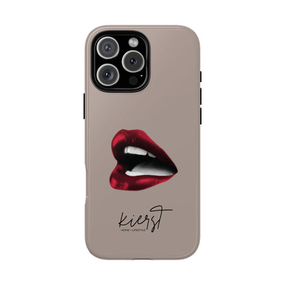 Retro Red Lips iPhone Case | Pop Art Meets Polished