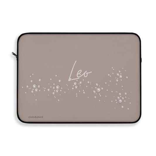 Leo and Pearls Laptop Sleeve