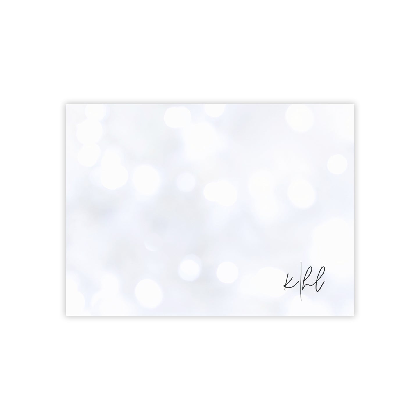 White Sparkle Post-it® Note Pad