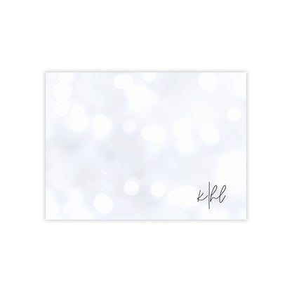 White Sparkle Post-it® Note Pad