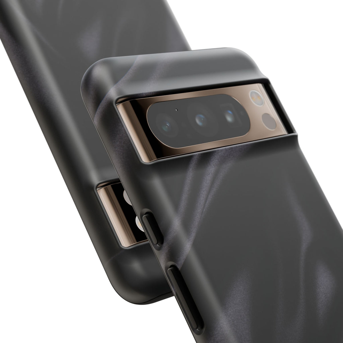 Black Silk Print Google Pixel Phone Case