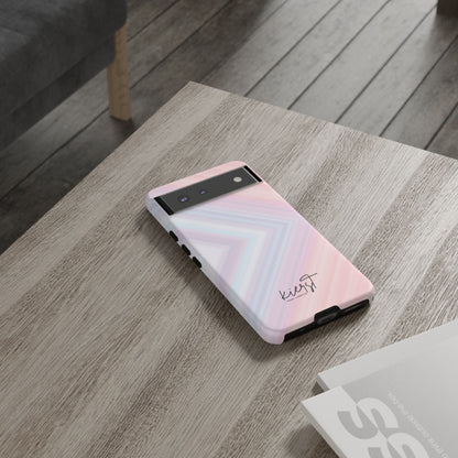 Pastel Arrows Google Pixel Phone Case | Soft Geometry Meets Subtle Statement