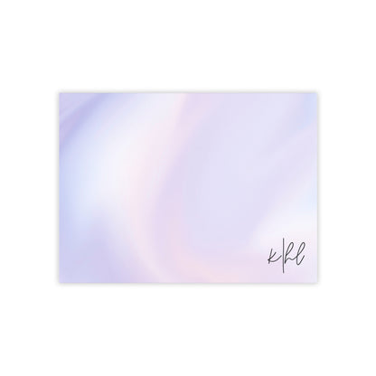 Lilac Marble Post-it® Note Pad
